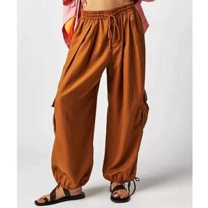 NWT Free people cargo pants in Goldenrod